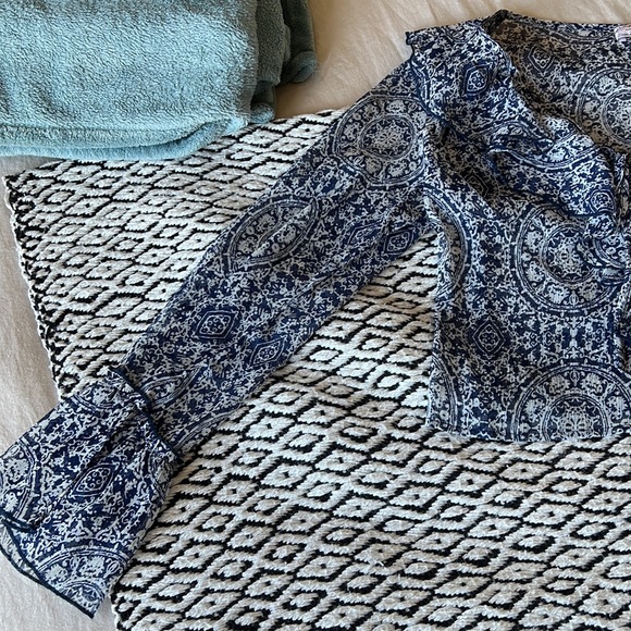 Sheer Ruffle Top - Picture 2 of 3